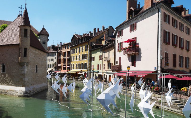 annecy palais de l'isle origamis thiou antoine millian 